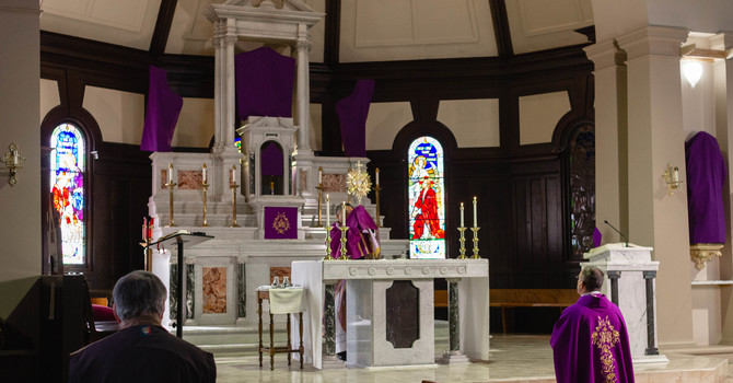 Bishop Joseph Nguyen blesses the Diocese and City of Kamloops image