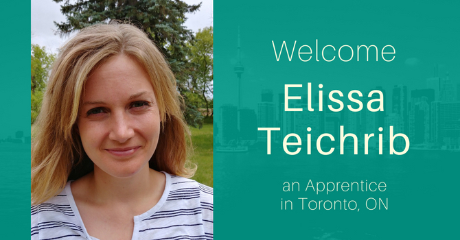 Welcome Apprentice Elissa Teichrib image
