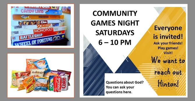 Saturday Night Games & Visiting Night