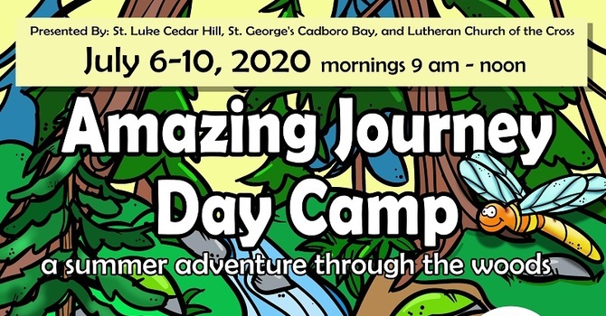 Save the Dates - The Amazing Journey Day Camp 2020 image