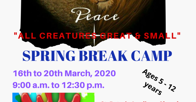 Messy Church Spring Break Camp - CANCELLED