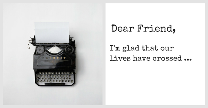 Dear Friend image