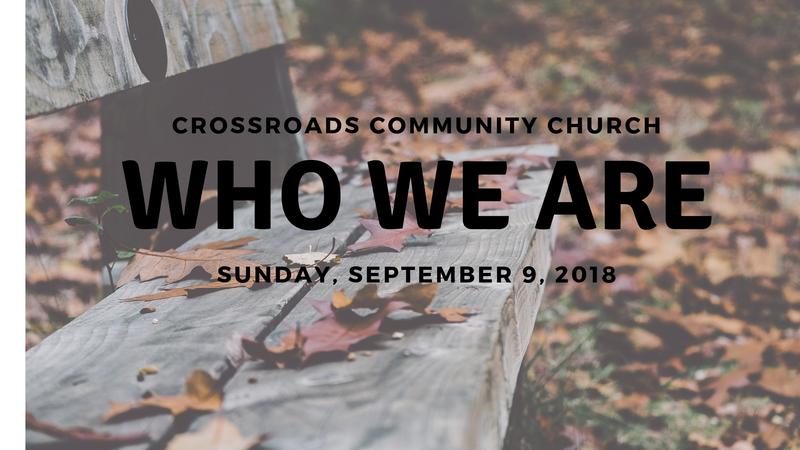 Who We Are - September 2018 Series