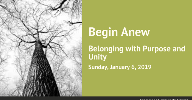 Belonging with Purpose and Unity