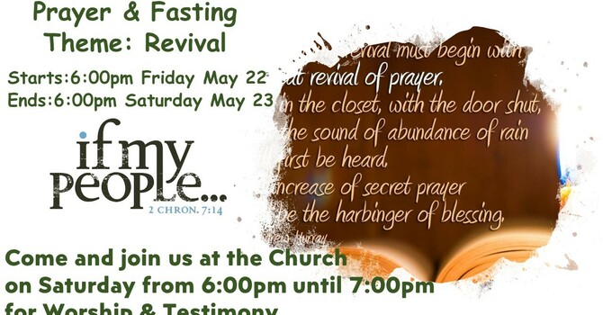 Prayer & Fast image
