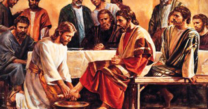 A Maundy Thursday Message image