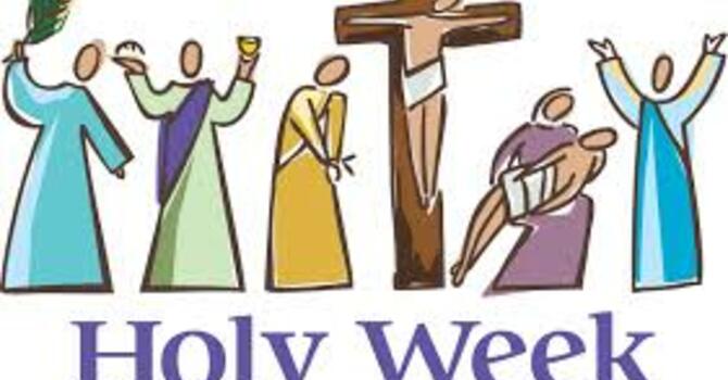 Holy Week Bulletins image