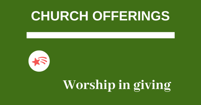 Church Offerings image