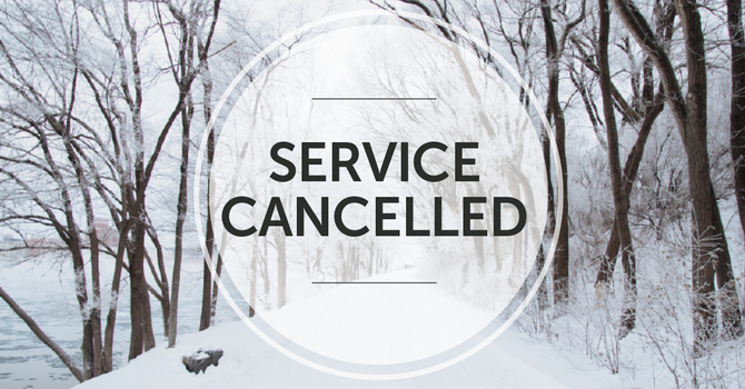 March 15 service cancelled image