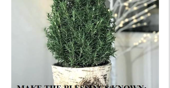 MAKE THE BLESSINGS KNOWN: ABUNDANT JOY