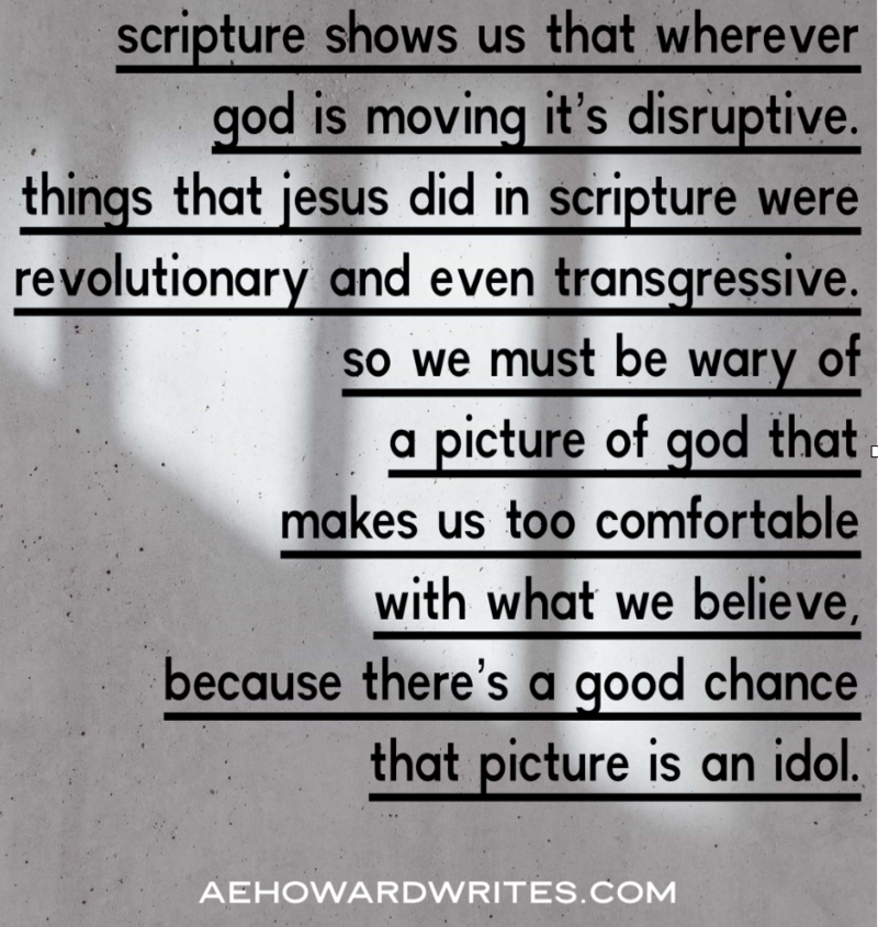 Disruptive Faith