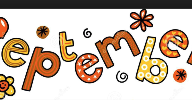 SEPTEMBER NEWS image