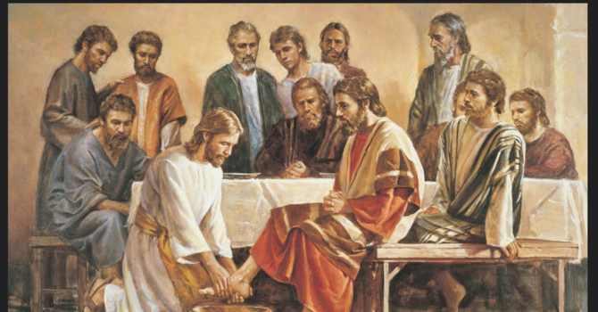 Lent 5: The Last Supper and the Washing of Feet.