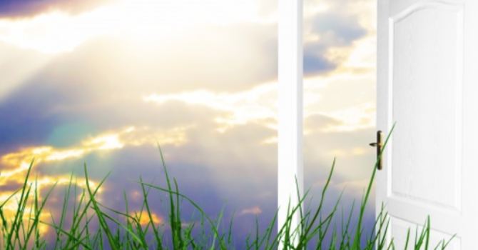 REFLECTION: "Light Shine Through an Open Door"