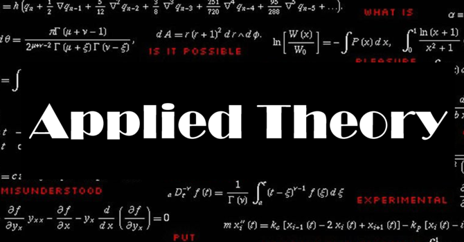 Applied Theory - Small Group for Grade 11 to University image
