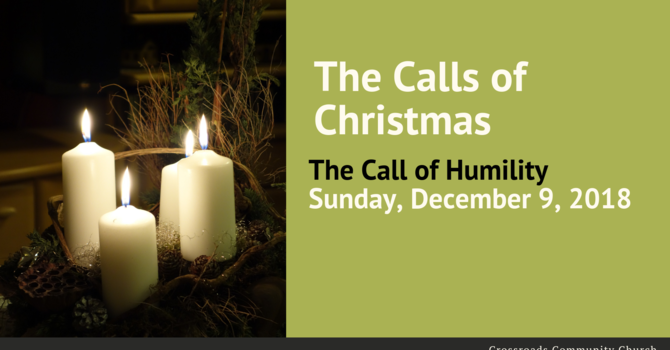 The Calling of Humility