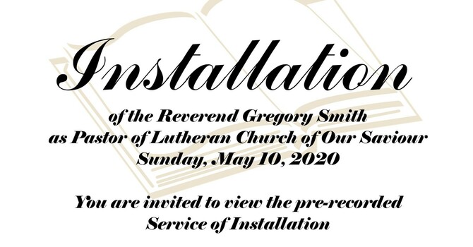 Installation of the Reverend Gregory Smith image