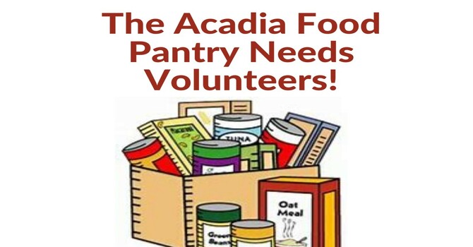 The Acadia Food Pantry Needs Volunteers! image