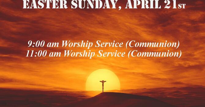 Easter Sunday Bulletin image
