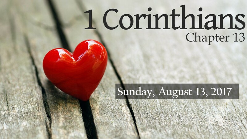 First Corinthians 13