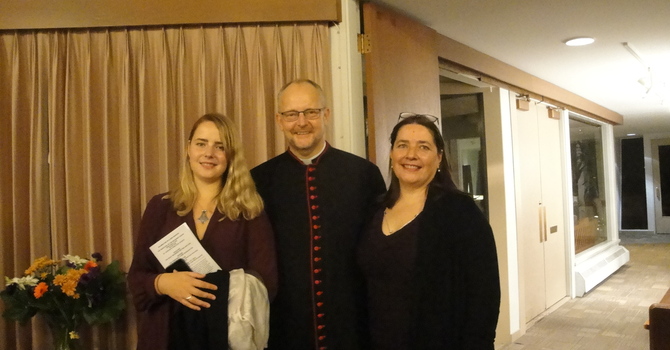 Canon Jonathan LLoyd's Induction