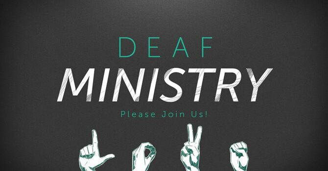 Deaf Ministry