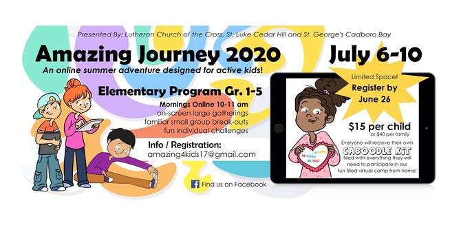 The Amazing Journey 2020 Virtual Camp - Registration Deadline June 26th image