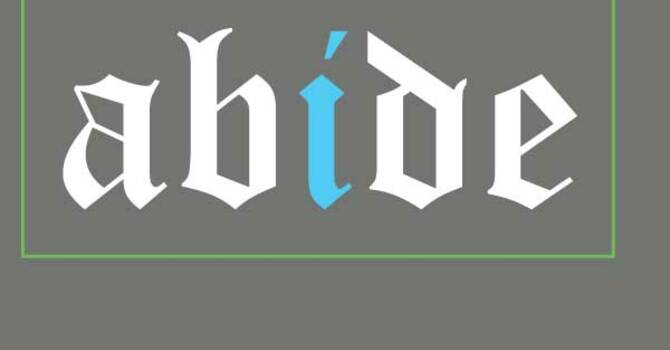Abide: September-October Reading image