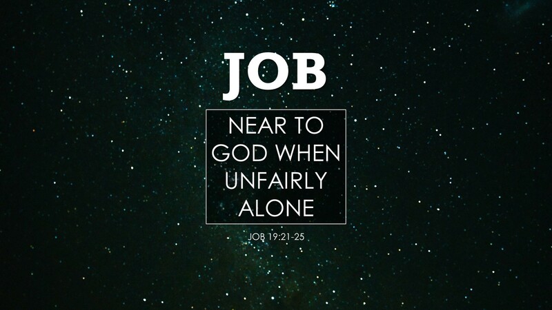Near To God When Unfairly Alone