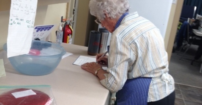 Bottling of Mincemeat for All Saints Annual Bazaar image