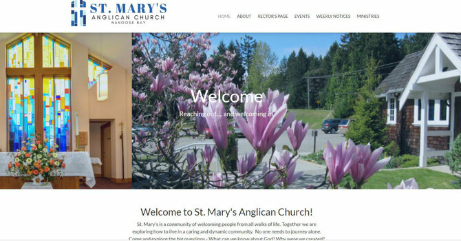 St Mary, Nanoose Bay launches new website image