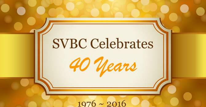 40 Years of God's Faithfulness image