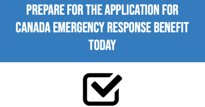Accepting Applications starting April 6th - Canada Emergency Response Benefit (CERB) image