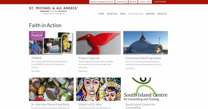 St Michael & All Angels launches new website image