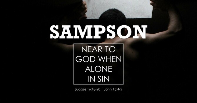 Near to God When Alone in Sin