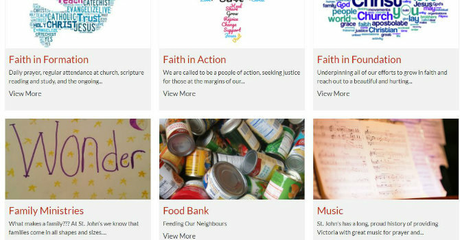 St John the Divine Victoria Launches New Website image