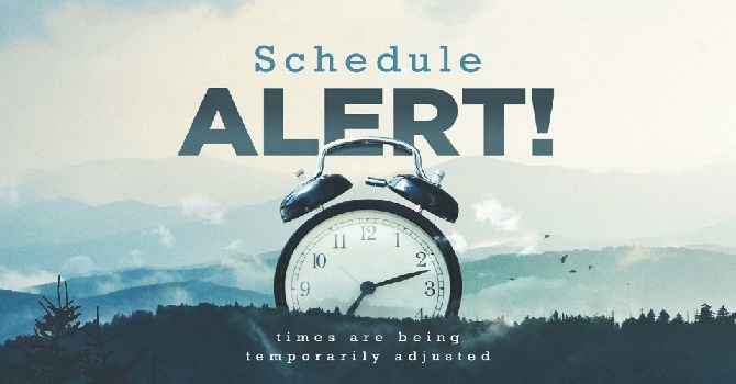 Summer Schedule Begins!