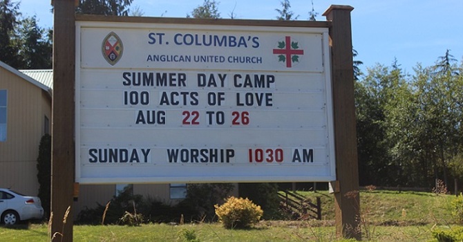 New Church Sign image