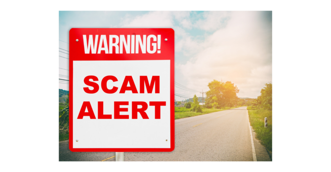 Please be diligent with your personal information during this pandemic image