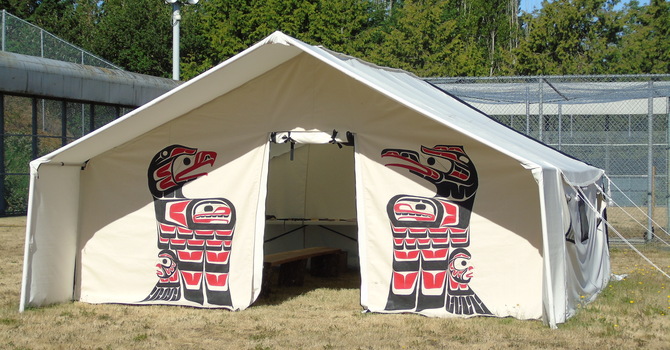 "Portable" Indigenous meeting house for inmates image