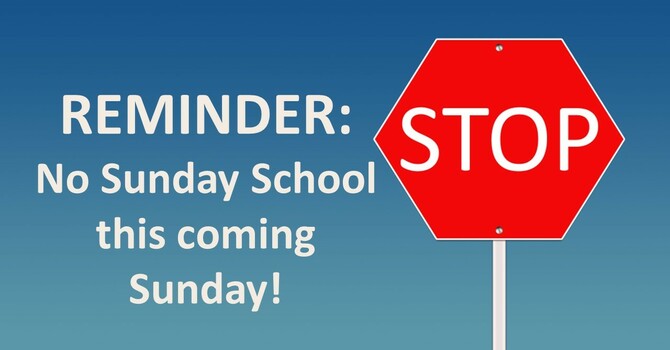 NO SUNDAY SCHOOL