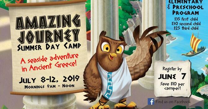 Amazing Journey Day Camp 2019 is Now Full - Waitlist being Taken image