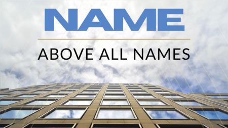 Name Above All Names