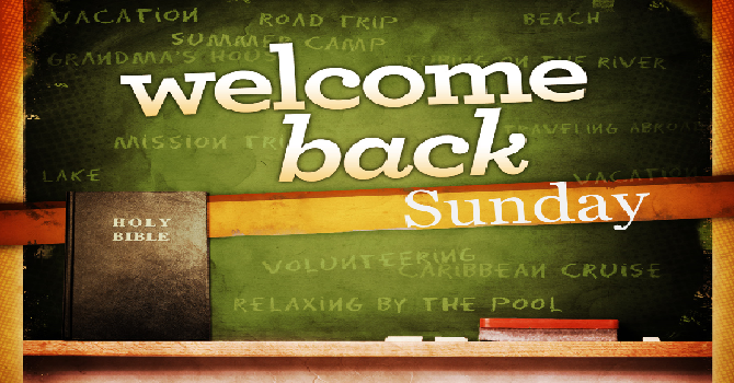Welcome Sunday