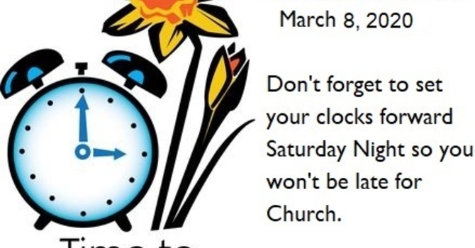 Daylight Savings Time March 8, 2020 image
