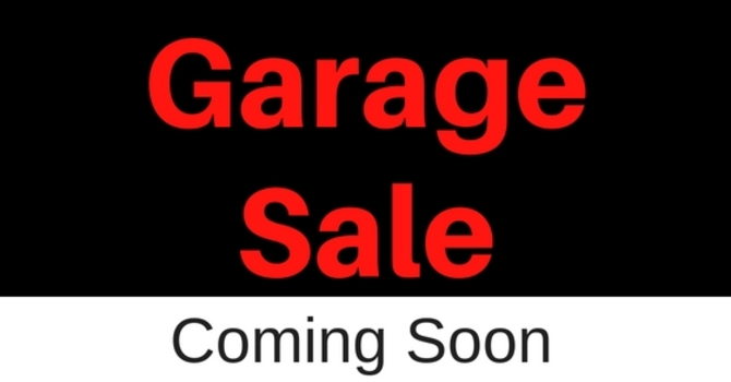 Upcoming Garage Sale image