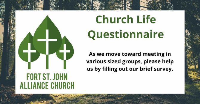 Church Life Questionnaire image