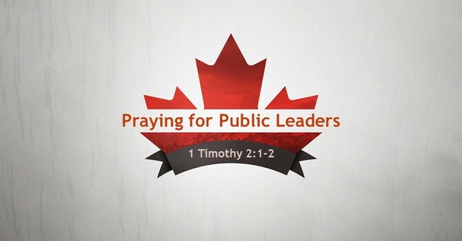 Praying for Public Leaders image