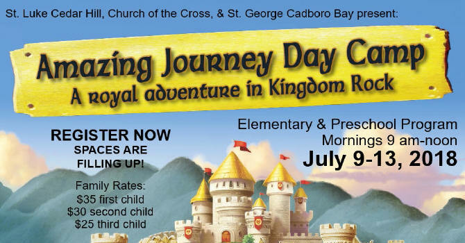 Amazing Journey Summer Day Camp 2018