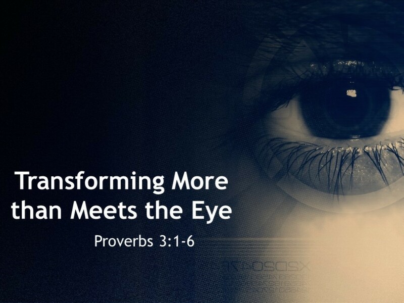 Transforming More than Meets the Eye